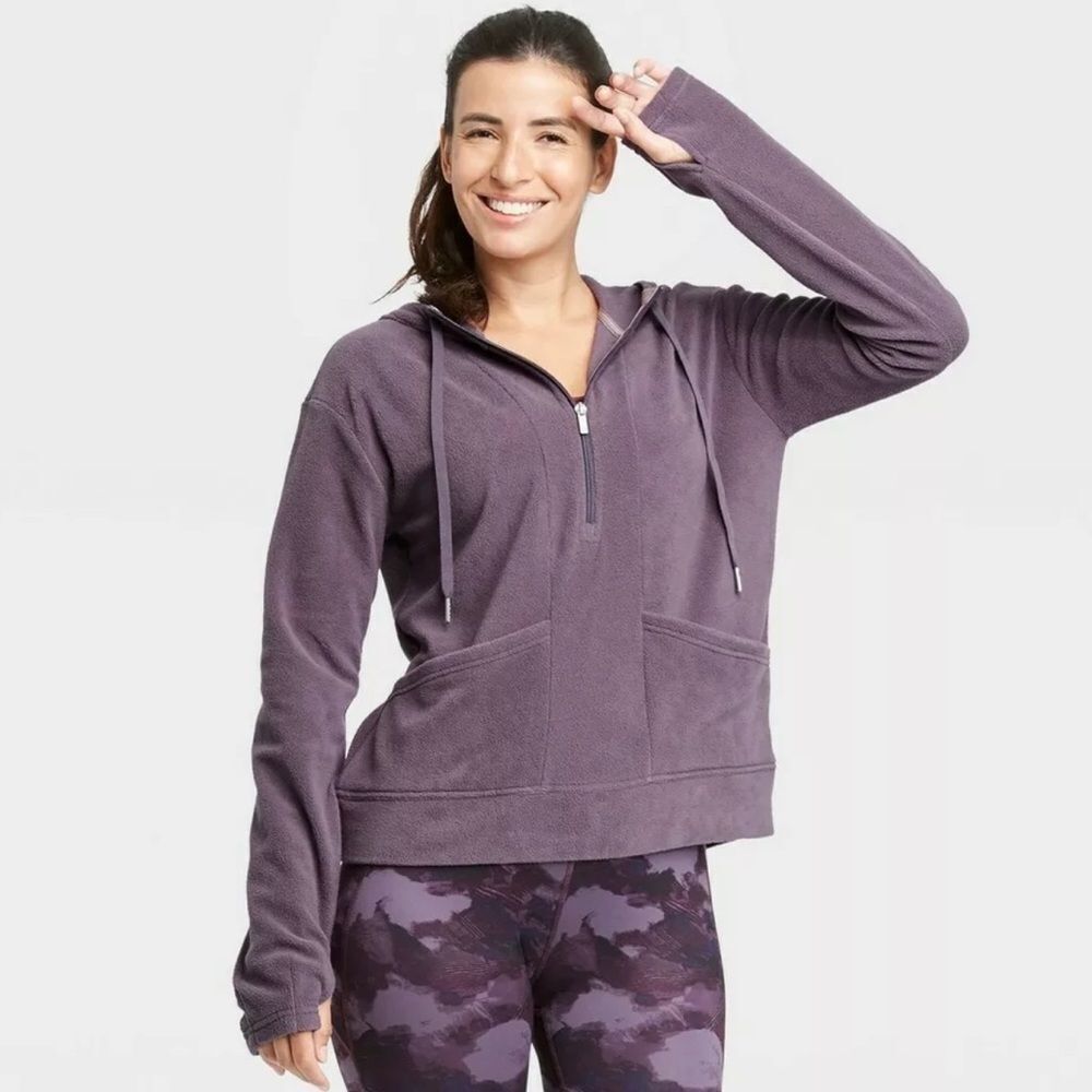 Women Microfleece Pullover Sweatshirt -